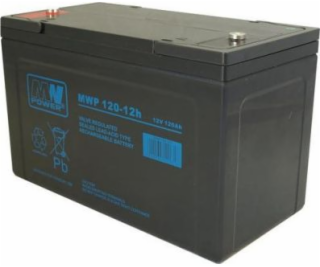 MW napájecí baterie 12V/120Ah (MWP120-12H)