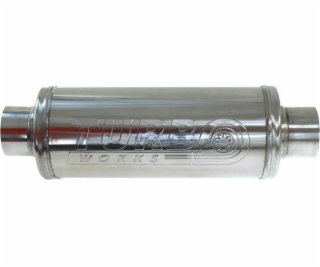 TurboWorks_D střední tlumič 89mm TurboWorks RS 409SS 450mm