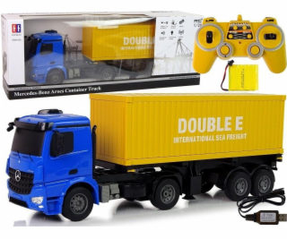 Nákladní auto LeanToys na dálkové ovládání 1:20 modrý