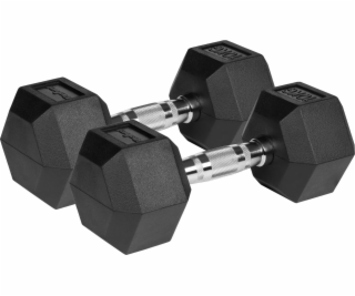 Rebel Činky RBA-2325 pogumované 2 x 10 kg