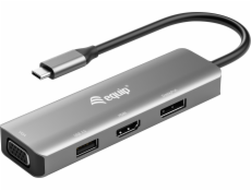 AV adaptér  adaptér USB-C -> HDMI/DisplayPort/VGA 4K/1080P/60Hz gr