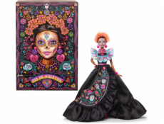 Mattel Barbie Signature Dia de Muertos 2024 - zberateľská bábikach černých šatech