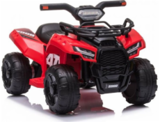 Lean Cars Quad s červenou baterií JS320