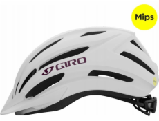 Giro  REGISTER II INTEGROVANÁ MIPS mtb helma matná bílá tmavě třešňová vel. Univerzální (50–57 cm) (NOVINKA 2024)
