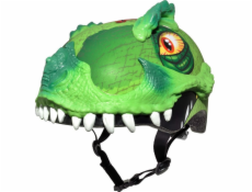 C-PREME Dětská juniorská přilba C-PREME T-REX AWESOME zelená vel. S CHILD FS 5+ (50-54 cm) (NOVINKA)