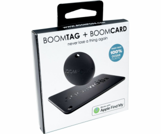 Boompods Tag & Card Bundle Pack Black