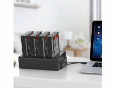 Dokovací stanice pro pevné disky Orico Clone 2.5 / 3,5  4 pozice USB3.0 1 až 3 (černý)