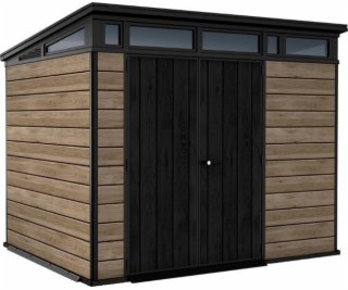 Zahradní domek Keter PENT Signature 9x7 Ashwood, s podlahou