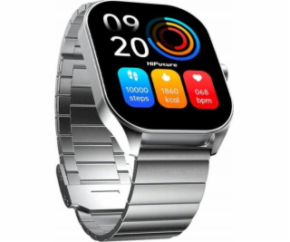 Chytré hodinky HiFuture Apex Silver (FutureFit APEX Silver)