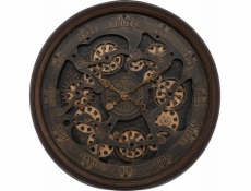 Atmosphera Velké vintage nástěnné hodiny Alban, viditelný mechanismus, 76 cm