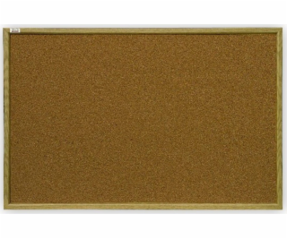 2x3 KORKOVÁ DESKA 2X3 V MDF RÁMU 200 X 100 CM