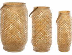 Bambusové lucerny Atmosphera RITUALITY, 3 kusy