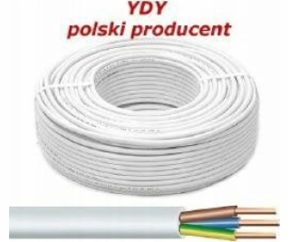 Q-Lantec kábel Elektrický kábel YDY(żo) 3x1,5 450/750V (1...