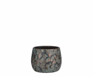 Hrniec Mica Clemente 1034808, keramika, V 16,5 cm, meď