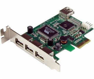 StarTech NIC Controller Adapter Interní 4 porty PCIe na 3...