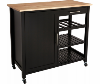 Atmosphera Kuchyňský vozík s deskou a zásuvkami, 48x100x8...