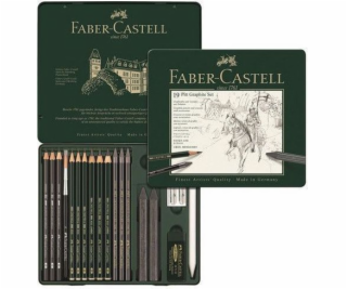 Střední monochromatická sada Faber-Castell Pitt