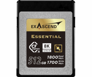Karta ExAscend Paměťová karta ExAscend Essential CFexpres...