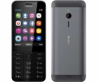 Nokia 230 - mobilný telefón - black