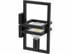 Nástěnné svítidlo Sigma Black Merci nástěnné svítidlo do obývacího pokoje, kovové rámy