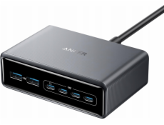 Ładowarka wieloportowa Anker Prime GaN 2x USB-A 4x USB-C PD 200W Czarna