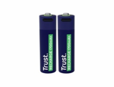 TRUST Nabíjecí baterie AA, USB-C, 2ks