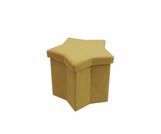 Hviezdicový pouf HS522-6 45 x 43 x 38 cm krémový