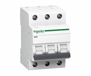 Automatický spínač Schneider K60N, 3P, C, 32A, 6kA
