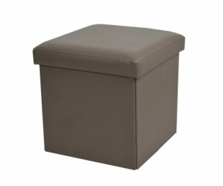Pouf Domoletti XYF1368B, sivý, 38 cm x 38 cm x 38 cm