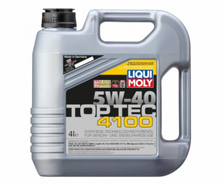 Motorový olej Liqui Moly Top Tec 4100 5W-40, 4l