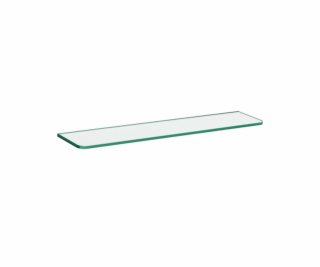 Polica DOLLE GLASS LINE, transparentná, 60×20×0,8 cm