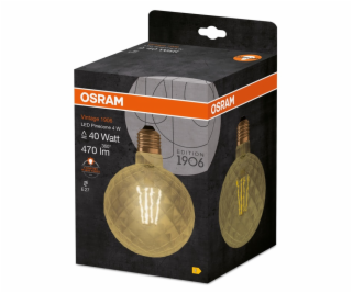 ŽÁROVKA LED E27 PINEKON FIL 4W/824 ZLAT