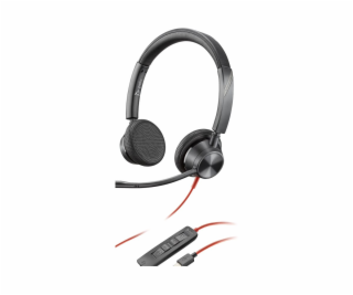 HP Poly Blackwire 3325 Stereo USB-C Headset +3.5mm Plug +...