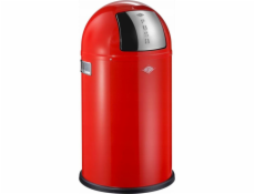 WESCO Pushboy 50l červený odpadkový kôš