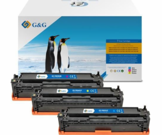 Výměna azurového toneru G&G 125A (NT-PH541UC)