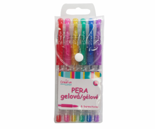CreaFun - Gélové perá 6 farieb