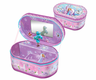 Šperkovnica s hudbou - kôň a princezná OVÁL