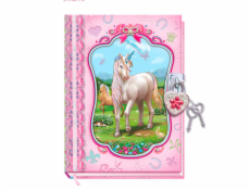 Denník na zámok - jednorožec