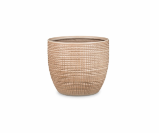 Hrniec Scheurich 58640, keramika, O 25 cm, hnedý