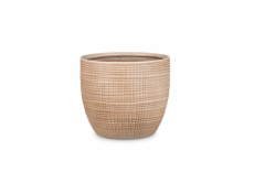 Hrniec Scheurich 58640, keramika, O 25 cm, hnedý