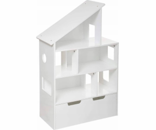 Atmosphera Dětská knihovna s úložným prostorem na hračky,...