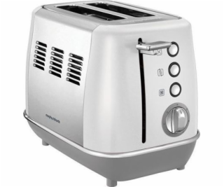 Stříbrný toustovač Morphy Richards 224409