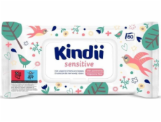 Kindii Sensitive Baby ubrousky 1x60 ks.
