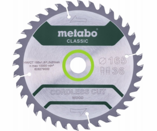 Sourcing METABO OKRUHOVÁ PILA HW/CT 165x20x18z AKUMULÁTOR...