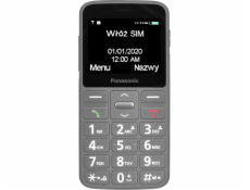 Telefon pro seniory KX-TU160 šedý