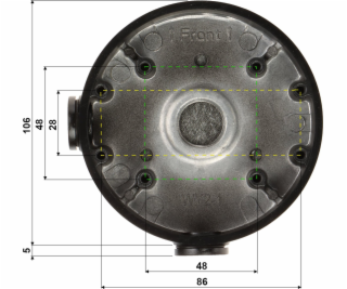 Dahua Technology PFA139-B DRŽÁK KAMERY DAHUA