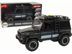 LeanToys Off-Road Car 1:14 Friction Drive Black