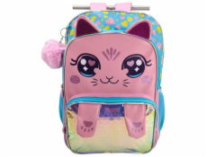 Batoh Růžová Kočka 42 cm