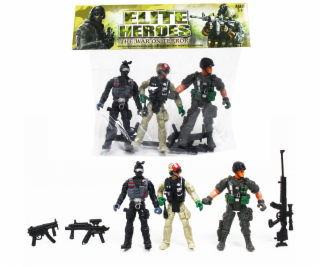 Akční figurky vojáků 3 ks serie 5