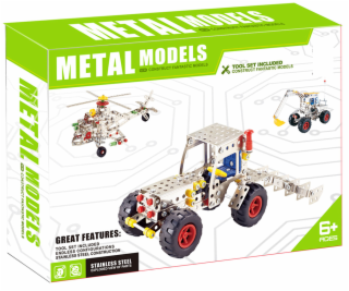 Kovová stavebnice 361 ks - Vrtulník